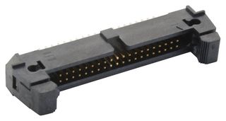 SAMTEC EHF-120-01-L-D 引脚针座, 线至板, 1.27 mm, 2 排, 40 触点, 通孔安装, EHF Series