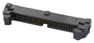 SAMTEC EHF-125-01-L-D 引脚针座, 线至板, 1.27 mm, 2 排, 50 触点, 通孔安装, EHF Series
