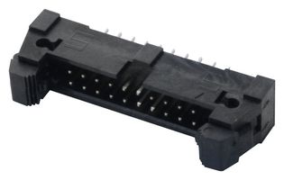 SAMTEC EHT-110-01-S-D 引脚针座, 板至板, 线至板, 2 mm, 2 排, 20 触点, 通孔安装, EHT