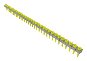 SAMTEC SL-132-T-10 PCB插座, 薄型混合式, 板至板, 2.54 mm, 1 排, 32 触点, 通孔安装