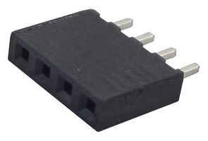 SAMTEC SQT-104-01-L-S PCB插座, 板至板, 线至板, 2 mm, 1 排, 4 触点, 通孔安装, Tiger Buy SQT