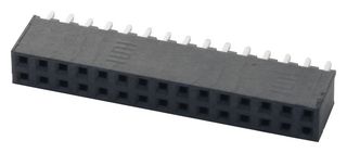 SAMTEC SQT-115-01-L-D PCB插座, 板至板, 线至板, 2 mm, 2 排, 30 触点, 通孔安装, Tiger Buy SQT