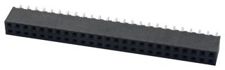 TE CONNECTIVITY - AMP 4-1470209-8 PCB插座, 板至板, 2 mm, 2 排, 50 触点, 通孔安装, AMPMODU