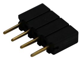 SAMTEC SSA-104-S-G PCB插座, 板至板, 2.54 mm, 1 排, 4 触点, 通孔安装, SSA