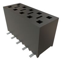 SAMTEC SSM-105-L-DV PCB插座, 板至板, 2.54 mm, 2 排, 10 触点, 表面安装
