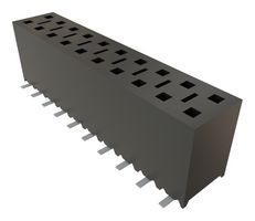 SAMTEC SSM-110-L-DV PCB插座, 板至板, 2.54 mm, 2 排, 20 触点, 表面安装