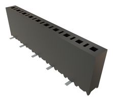 SAMTEC SSM-110-L-SV PCB插座, 板至板, 2.54 mm, 1 排, 10 触点, 表面安装