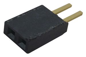 SAMTEC SSW-102-02-G-S PCB插座, 板至板, 2.54 mm, 1 排, 2 触点, 通孔安装, SSW