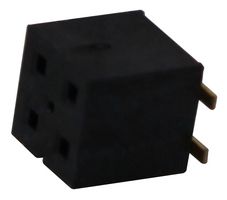 SAMTEC TLE-102-01-G-DV PCB插座, 板至板, 2 mm, 2 排, 4 触点, 表面安装, Tiger Beam TLE