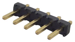 SAMTEC TLW-105-05-G-S 引脚针座, 单路, 板至板, 2.54 mm, 1 排, 5 触点, 通孔安装, TLW