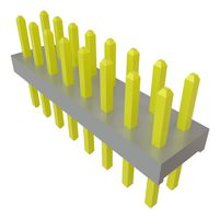 SAMTEC TMM-108-01-G-D 引脚针座, 双路, 板至板, 2 mm, 2 排, 16 触点, 通孔安装, TMM