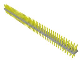 SAMTEC TSW-150-08-G-D 引脚针座, 双路, 板至板, 2.54 mm, 2 排, 100 触点, 通孔安装, TSW