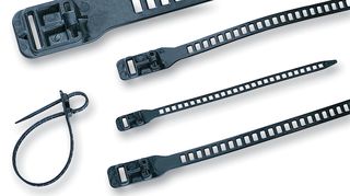 HELLERMANNTYTON 115-11350 SOFTFIX L-TPU-BK