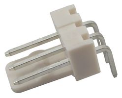MULTICOMP PRO MC34643 引脚针座, 线至板, 2.54 mm, 1 排, 3 触点, 通孔直角, MC34