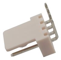 MULTICOMP PRO MC34645 引脚针座, 线至板, 2.54 mm, 1 排, 4 触点, 通孔直角, MC34