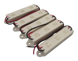 OMC LMMR1 LED条, 15 LED灯, 红色, 12 VDC, IP67