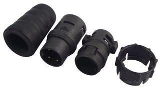 SWITCHCRAFT/CONXALL EN3C4M Circular Connector, Sealed Circular Connector, EN3 Series, Cable Mount Plug, 4 Contacts, Solder Pin