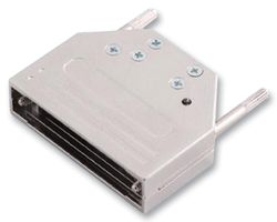 MH CONNECTORS MHDTZI-50-K 连接器后壳, D Sub, DTZI, 180°, 锌主体