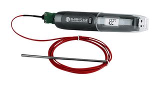 LASCAR EL-USB-TC-LCD 数据记录仪, -200至1350°C测量范围, 热电偶, 1通道, 32510个样本, USB, LCD