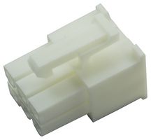 MOLEX 39-01-2065 连接器外壳, 自然色, Mini-Fit Jr. 5557 Series, 插座, 6 路, 4.2 mm