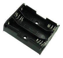 KEYSTONE 2464. Battery Holder, AA x 3, Through Hole