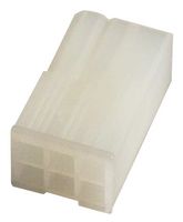 MOLEX 39-01-3063 连接器外壳, UL 94V-2, Mini-Fit Jr. 5559 Series, 插头, 6 路, 4.2 mm