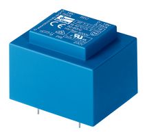 BLOCK PT 13/2/9 PCB Transformer, EI 54 x 18.8, Encapsulated Safety Isolating, 230V, 2 x 9V, 13 VA, 50Hz / 60Hz
