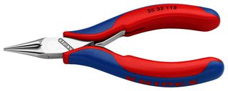 KNIPEX 35 32 115 Pliers, 115mm Length, Round Point Jaw Mirror Polished Electronic