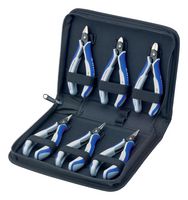 KNIPEX 00 20 16 P Electronics Pliers Set in a Hard Wearing Polyester Fabric Case