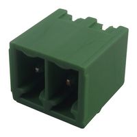 CAMDENBOSS CTB93VE/2 端子块, 针座, 3.81 mm, 2 路, 10 A, 200 V, 通孔竖直