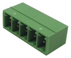 CAMDENBOSS CTB93VE/5 端子块, 针座, 3.81 mm, 5 路, 10 A, 200 V, 通孔竖直