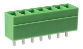 CAMDENBOSS CTB93VE/7 端子块, 针座, 3.81 mm, 7 路, 10 A, 200 V, 通孔竖直