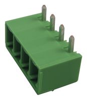 CAMDENBOSS CTB93HE/4 Terminal Block, Header, Header, 3.81 mm, 4 Ways, 10 A, 200 V, Through Hole Right Angle