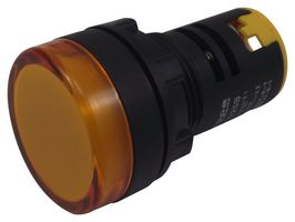 MULTICOMP PRO RAD225B 发光二极管指示器 面板安装, 领航灯, 琥珀黄, 24 V, 22 mm, IP65