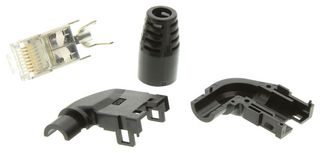 HIROSE / HRS TM11APA-88P(03) 模块连接器, RJ45 插头, 1 x 1 (端口), 8P8C, Cat3, 电缆安装
