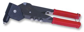 CK TOOLS T3820AS Riveting Pliers Set, Interchangeable Nose, Heavy Duty Steel