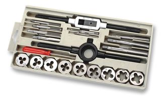 CK TOOLS T4032 公制丝锥和模具套件,高碳钢,21 件
