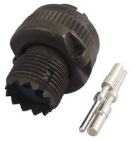 ITT CANNON CA3106F10SL-4PF80F42 Circular Connector, CA Series, MIL-DTL-5015 Series, Straight Plug, 2 Contacts, Crimp Pin, Threaded