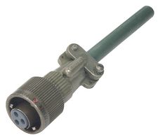 ITT CANNON CA3106E10SL-4SB01 圆形连接器, CA Series, MIL-DTL-5015 系列, 直型插头, 2 触点, 压接插座, 反向卡口