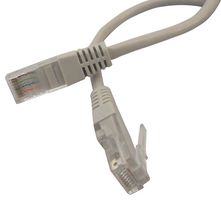 PRO SIGNAL PS11039 以太网电缆, UTP, 跳线, Cat5e, RJ45插头至RJ45插头, 灰色, 20 m
