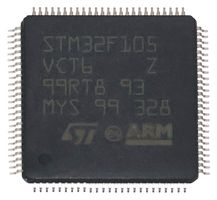 STMICROELECTRONICS STM32F105VCT6 ARM MCU微控制单元, USB OTG快速, STM32 Family STM32F1 Series Microcontrollers, ARM 皮质-M3, 32位, 72 MHz