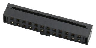 SAMTEC TCSD-12-01-N IDC连接器, IDC插座, 母, 2 mm, 2排, 24 触点, 电缆安装