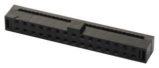 SAMTEC TCSD-15-01-N IDC连接器, IDC插座, 母, 2 mm, 2排, 30 触点, 电缆安装