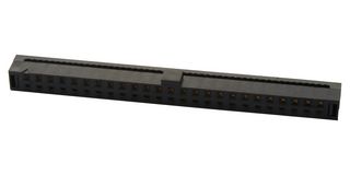 SAMTEC TCSD-25-01-N IDC连接器, IDC插座, 母, 2 mm, 2排, 50 触点, 电缆安装