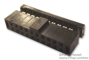 SAMTEC FFSD-10-01-N IDC Connector, IDC Receptacle, Female, 1.27 mm, 2 Row, 20 Contacts, Cable Mount