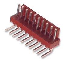 MOLEX 22-05-3101 引脚针座, 信号, 线至板, 2.54 mm, 1 排, 10 触点, 通孔直角, KK 254 7478