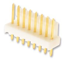 MOLEX 22-11-2082 引脚针座, 线至板, 2.54 mm, 1 排, 8 触点, 通孔直型, KK 254 6373 Series
