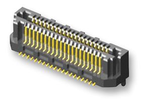 SAMTEC LSS-140-01-L-DV-A Mezzanine Connector, Hermaphroditic, 0.635 mm, 2 Rows, 80 Contacts, Surface Mount