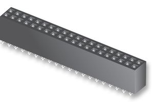 SAMTEC SFMC-105-T2-S-D-K-TR PCB Receptacle, Board-to-Board, Wire-to-Board, 1.27 mm, 2 Rows, 10 Contacts, Surface Mount