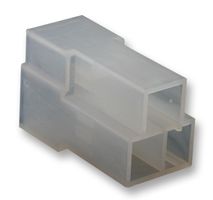 AMP - TE CONNECTIVITY 926097-1 Connector Accessory, 3 Way, Solderless Terminal Housing, 6.35mm Solderless Tab Terminals